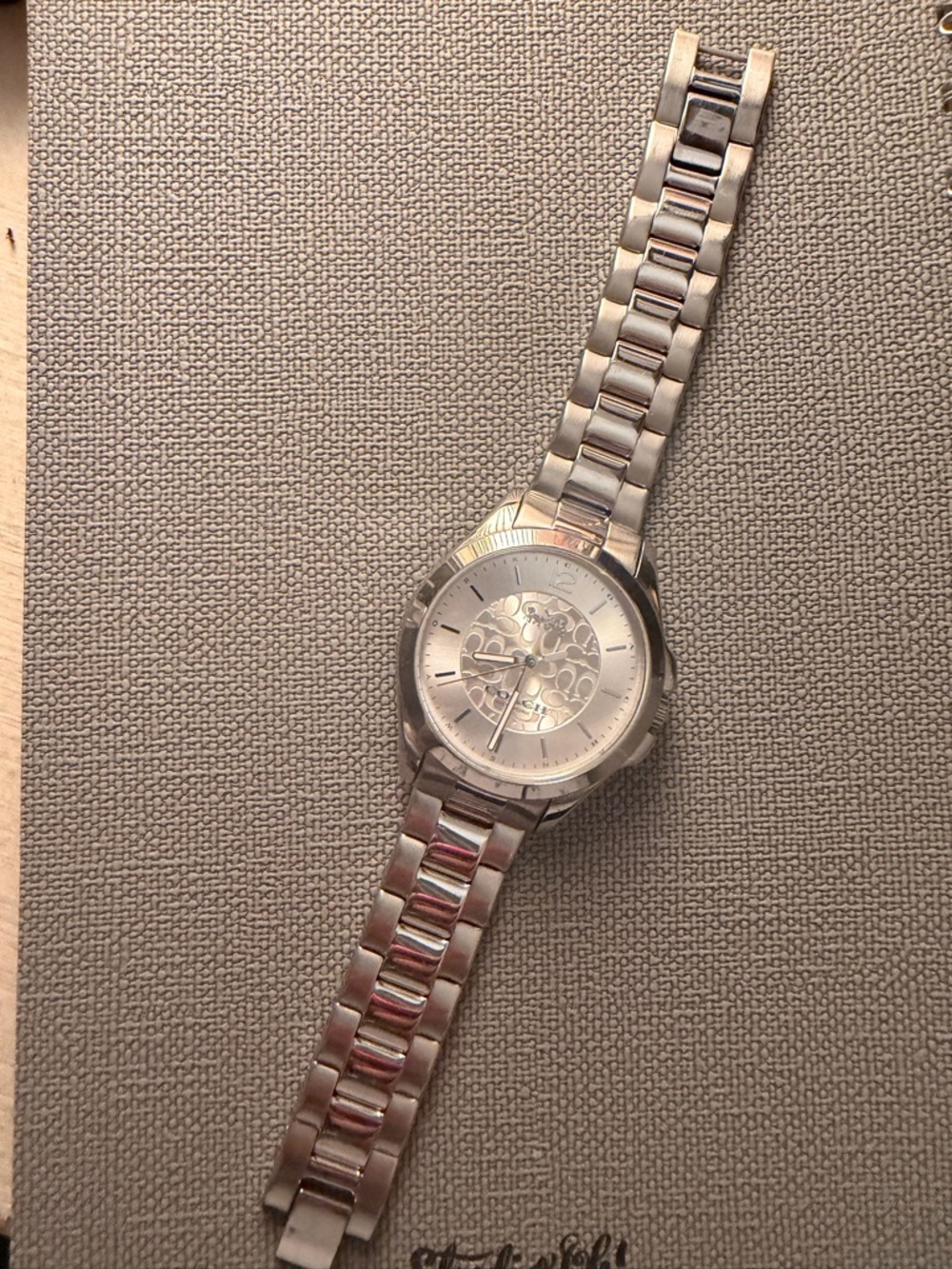 Coach Silver women’s Stainless Steel Signature Dial Watch - Picture 3 of 3